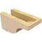 Ekena Millwork 4"W x 8"D x 4"H Wide Van Buren Rough Cedar Woodgrain TimberThane Corbel, Primed Tan CORUR04X08X04VANRCPR - alternate 3